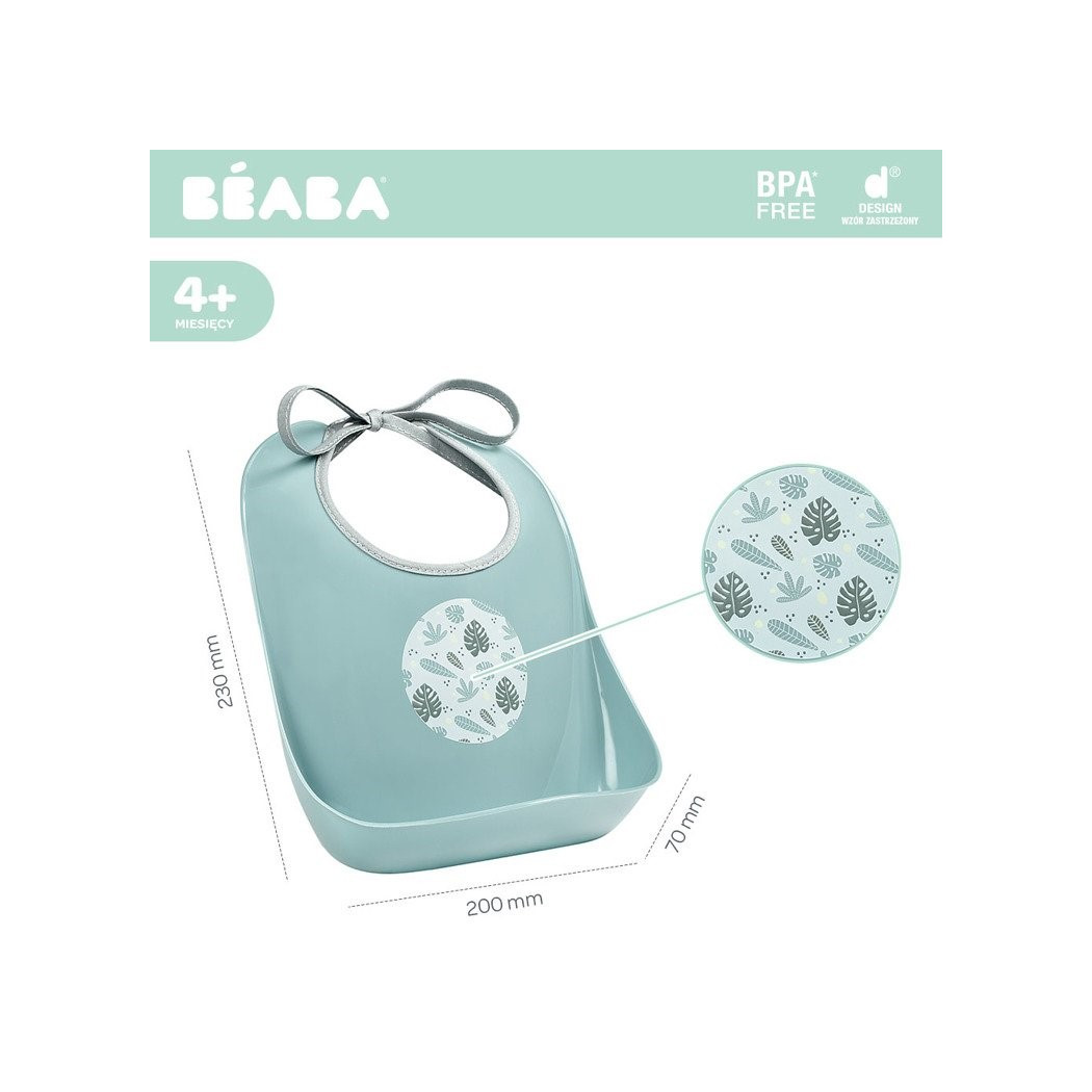 Jungle - Śliniak Treningowy Z Kieszonką - Beaba