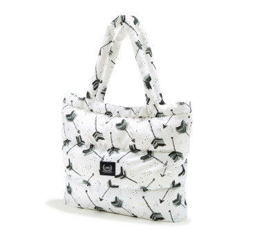 WYPRZEDAŻ Torba na zakupy - Shopper Bag - Aspen Winterproof - Boho Royal Arrows - La Millou Velvet Collection