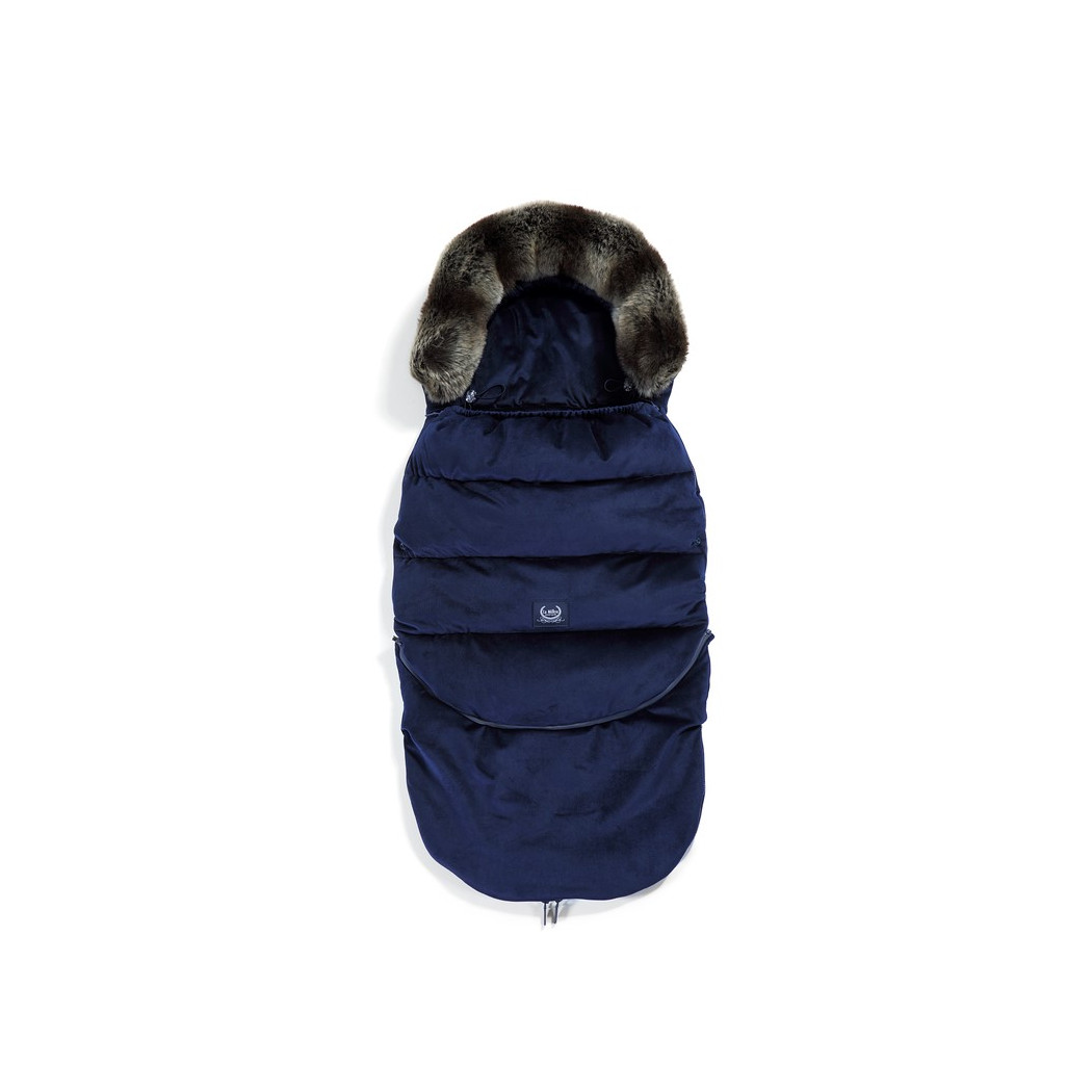 Śpiwór - Stroller Bag Combo - Aspen Winterproof - Royal Navy - La Millou - Velvet Collection