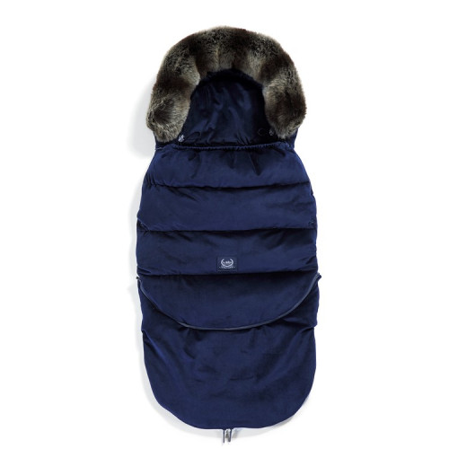 Śpiwór - Stroller Bag Combo - Aspen Winterproof - Royal Navy - La Millou - Velvet Collection