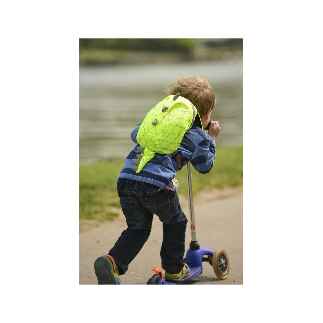 Duży Plecak odblaskowy LittleLife ActiveGrip - Dinozaur 3 +