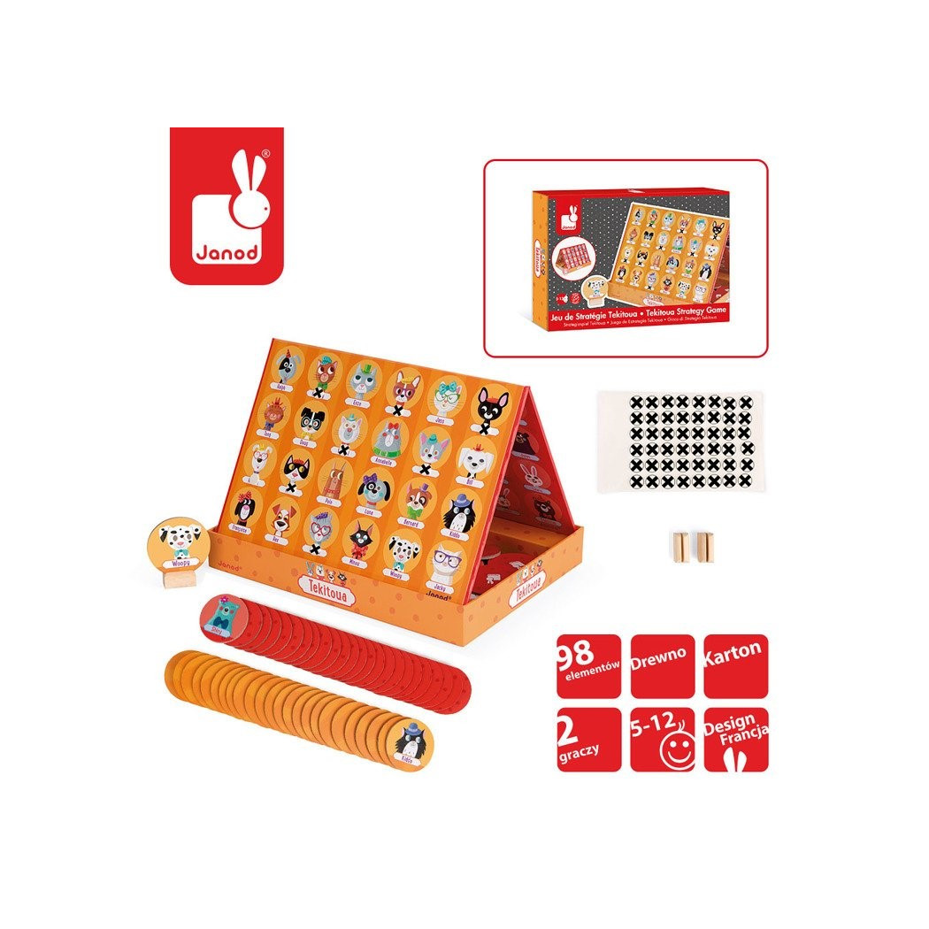 Zgadnij Kim Jestem - Gra Planszowa - Janod