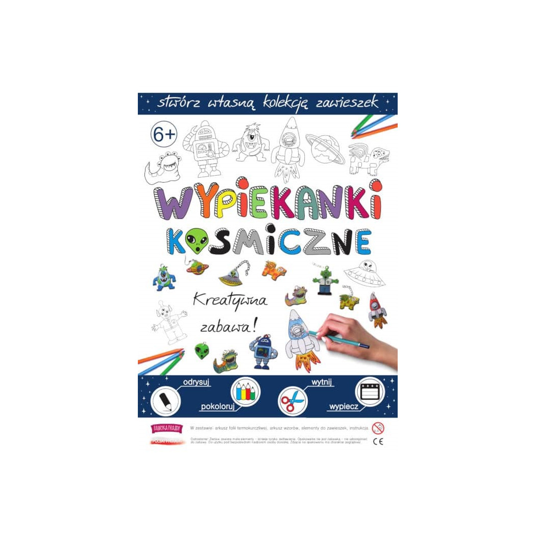 Kosmiczne Wypiekanki - Breloczki, Zawieszki, Kolczyki - Fabryka Frajdy