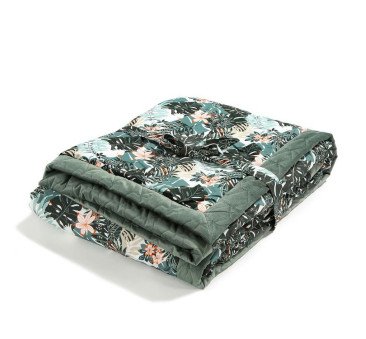 Koc/Narzuta - 140x200 cm - Papagayo - Khaki - Velvet Collection - La Millou