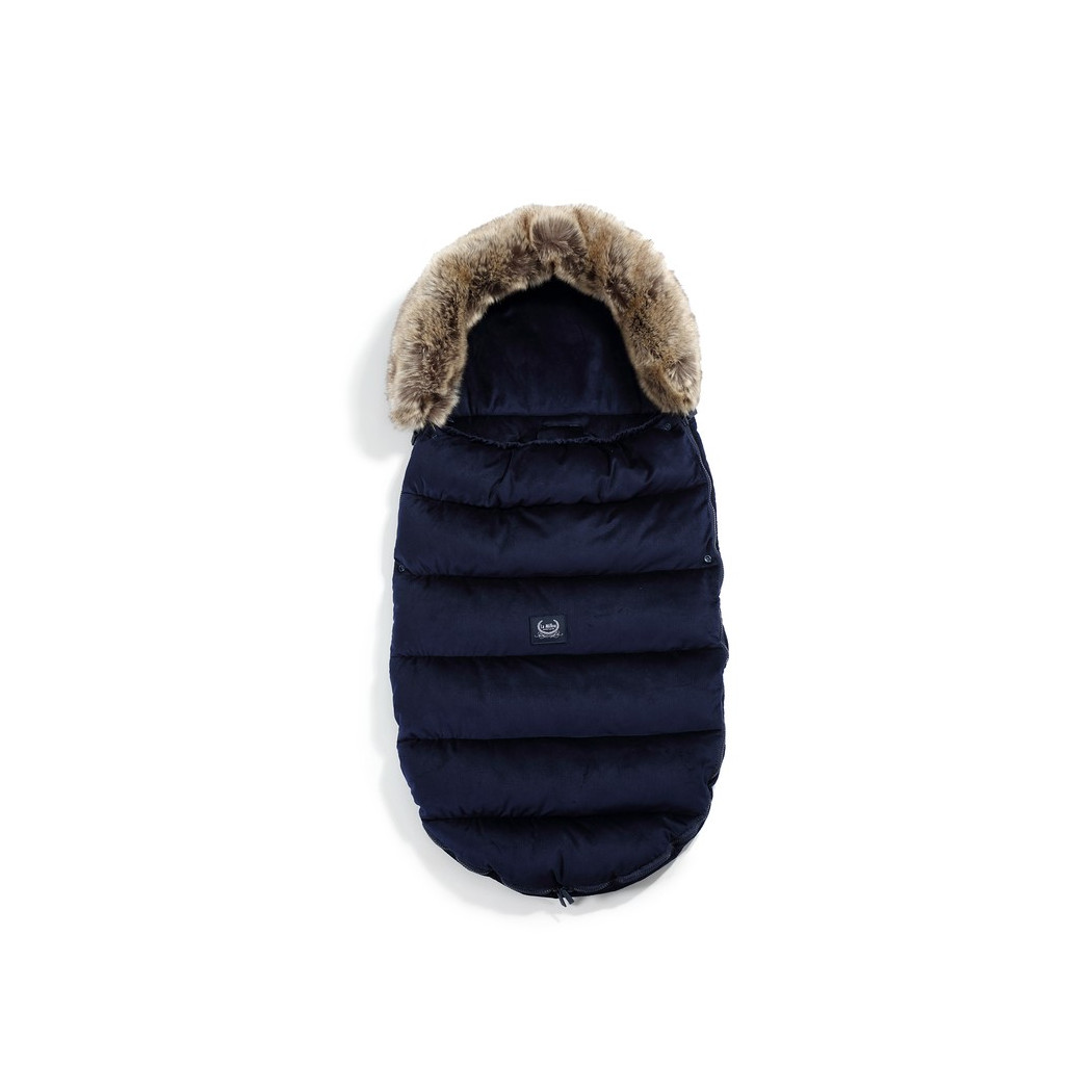 Śpiwór - Stroller Bag Uni - Aspen Winterproof - Royal Navy - La Millou - Velvet Collection