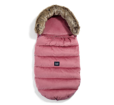 Śpiwór - Stroller Bag Uni - Aspen Winterproof - Mulberry - La Millou - Velvet Collection