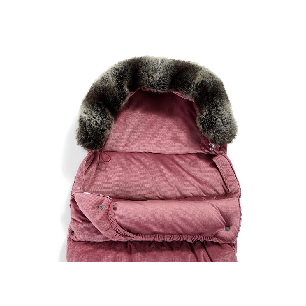 Śpiwór - Stroller Bag Uni - Aspen Winterproof - Mulberry - La Millou - Velvet Collection