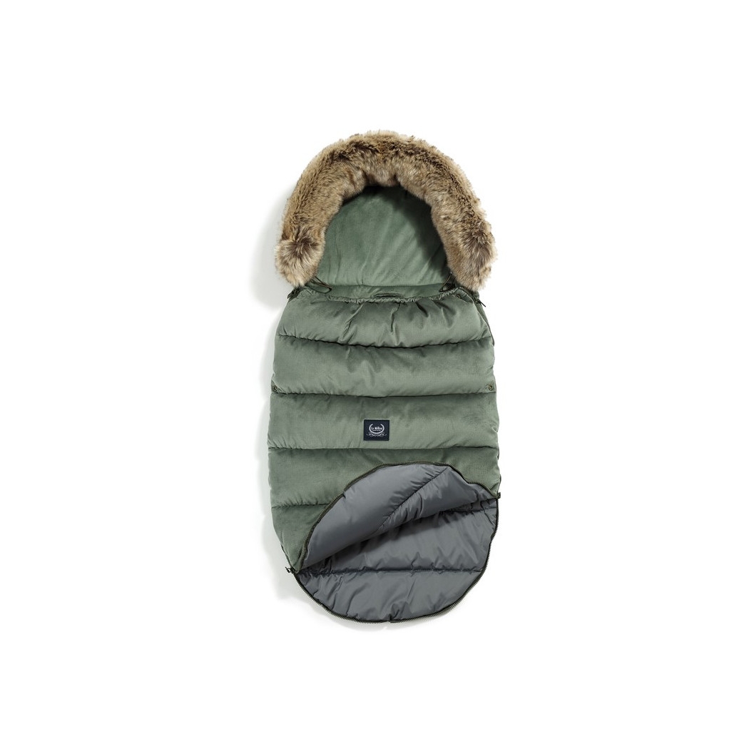 Śpiwór - Stroller Bag Uni - Aspen Winterproof - Khaki - La Millou - Velvet Collection