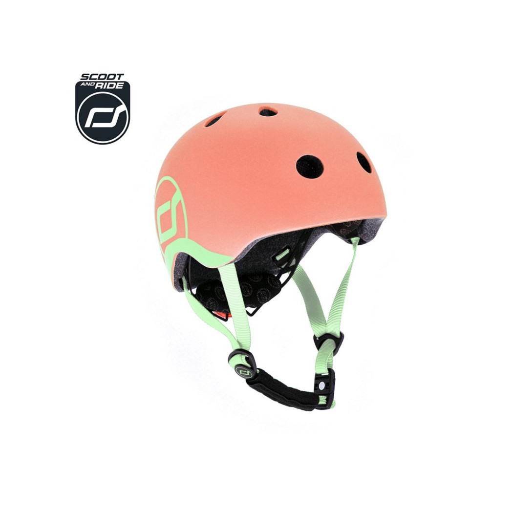 Peach - Kask Scootandride  XXS-S  dla dzieci 1-5 lat - Scoot&Ride