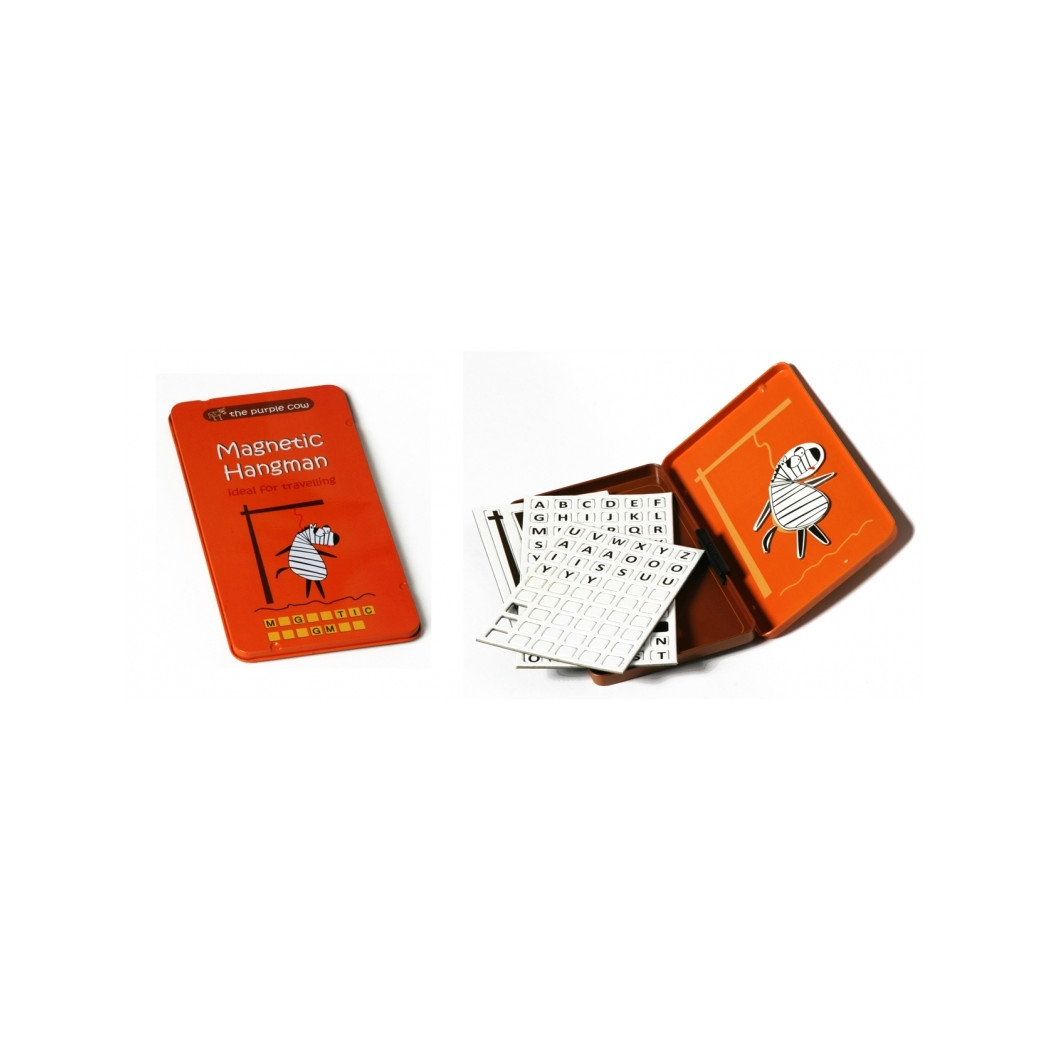 Wisielec - Podróżna gra magnetyczna The Purple Cow