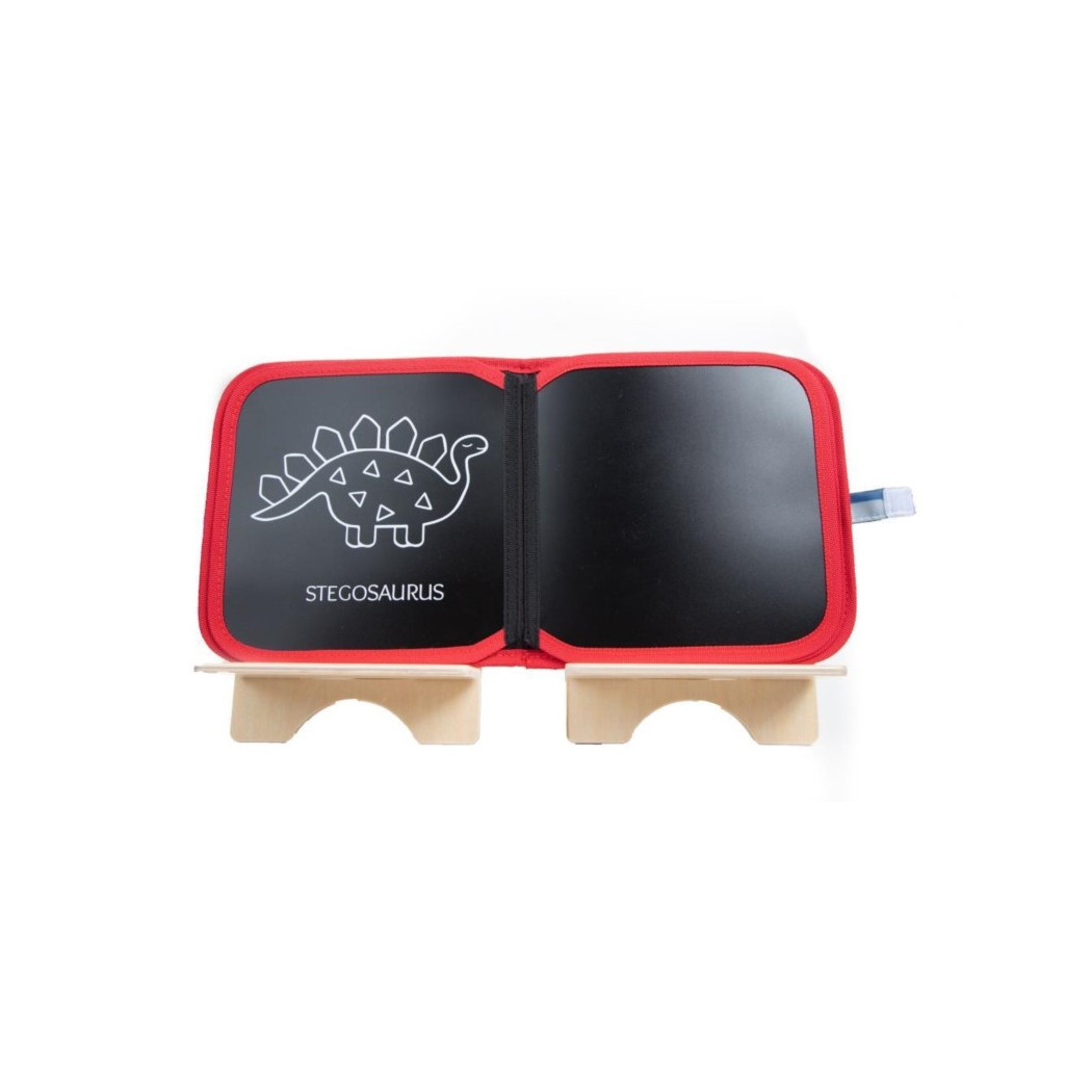 Dinosaur/ Dinozaury - Kolorowanka Z Kredą - Color It Book - Jaq Jaq Bird