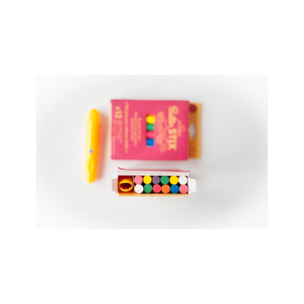 Kreda - Niepyląca - 12 sztuk z Uchwytem - Jaq Jaq Bird