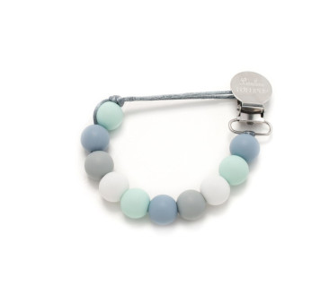 Block Blue Mint -  Zawieszka Silikonowa - LouLou Lollipop