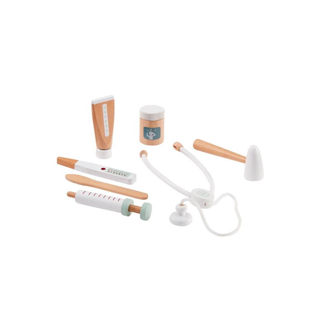 Biały - Zestaw Małego Lekarza - Kids Concept