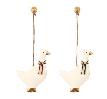 Gąska - Dekoracja Bożonarodzeniowa - Ornament Goose - Akcesoria dla Lalek - Maileg