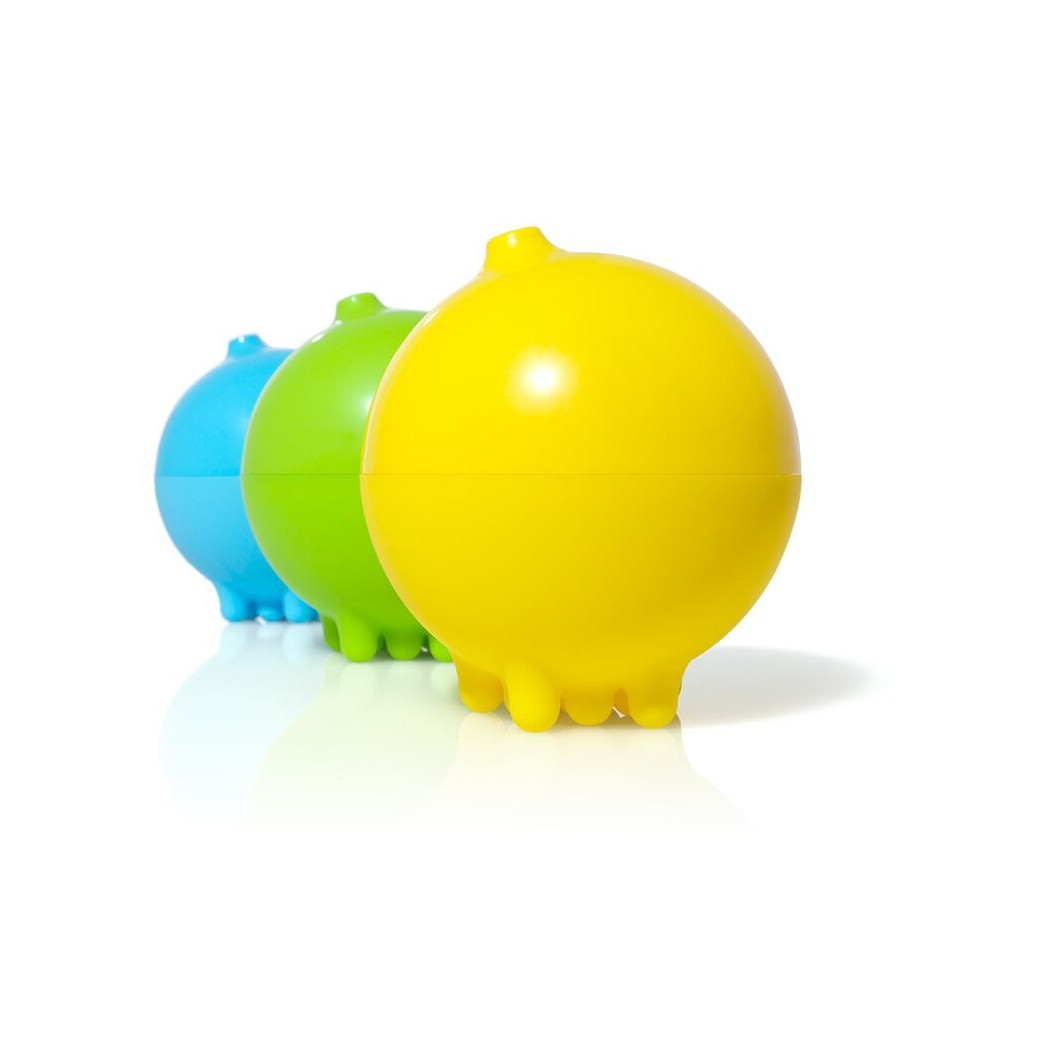 Piłka do kąpieli plui - kolor żółty