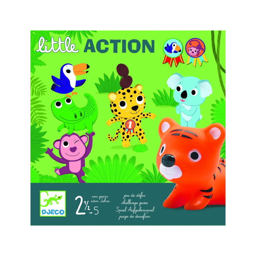 Little Action - Wyzwanie - Pierwsza Gra Akcji - Djeco
