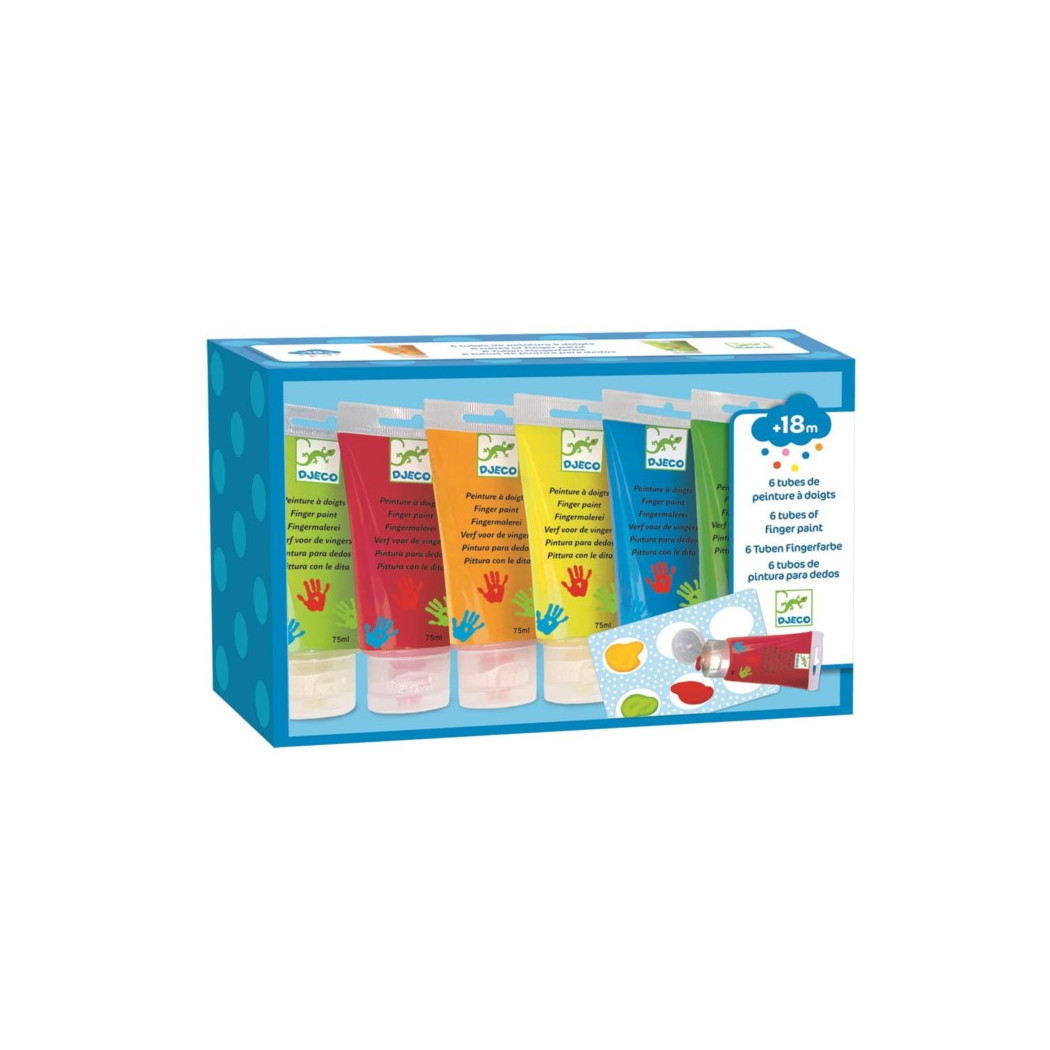 Farby Do Malowania Palcami - Djeco