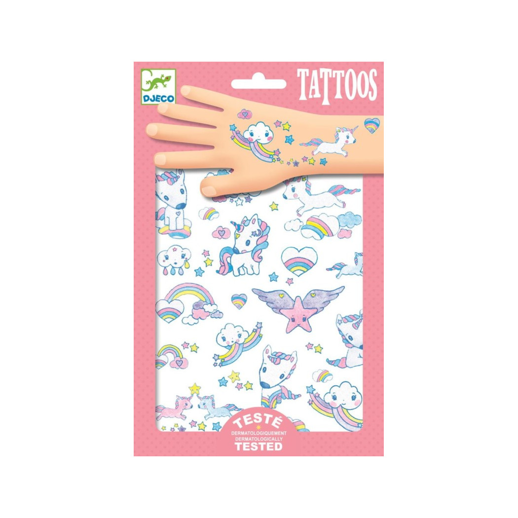 Jednorożce - Tatuaże - Djeco