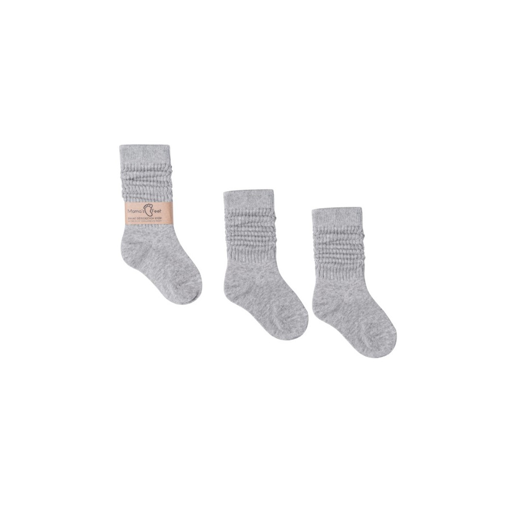 WYPRZEDAŻ Szare Marzenie - Skarpetki - 4-6 lat - Mamas Feet - Mama's Feet