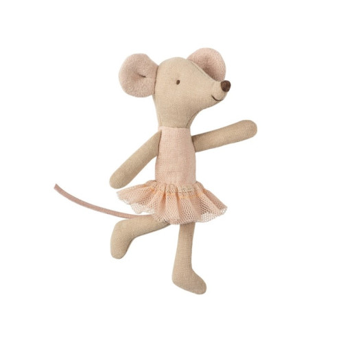 Myszka Baletnica - Ballerina Mouse - Little Sister - Maileg