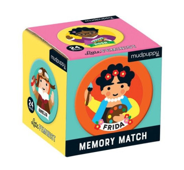 Niezwykłe Kobiety - Memory - Gra Mini - Mudpuppy