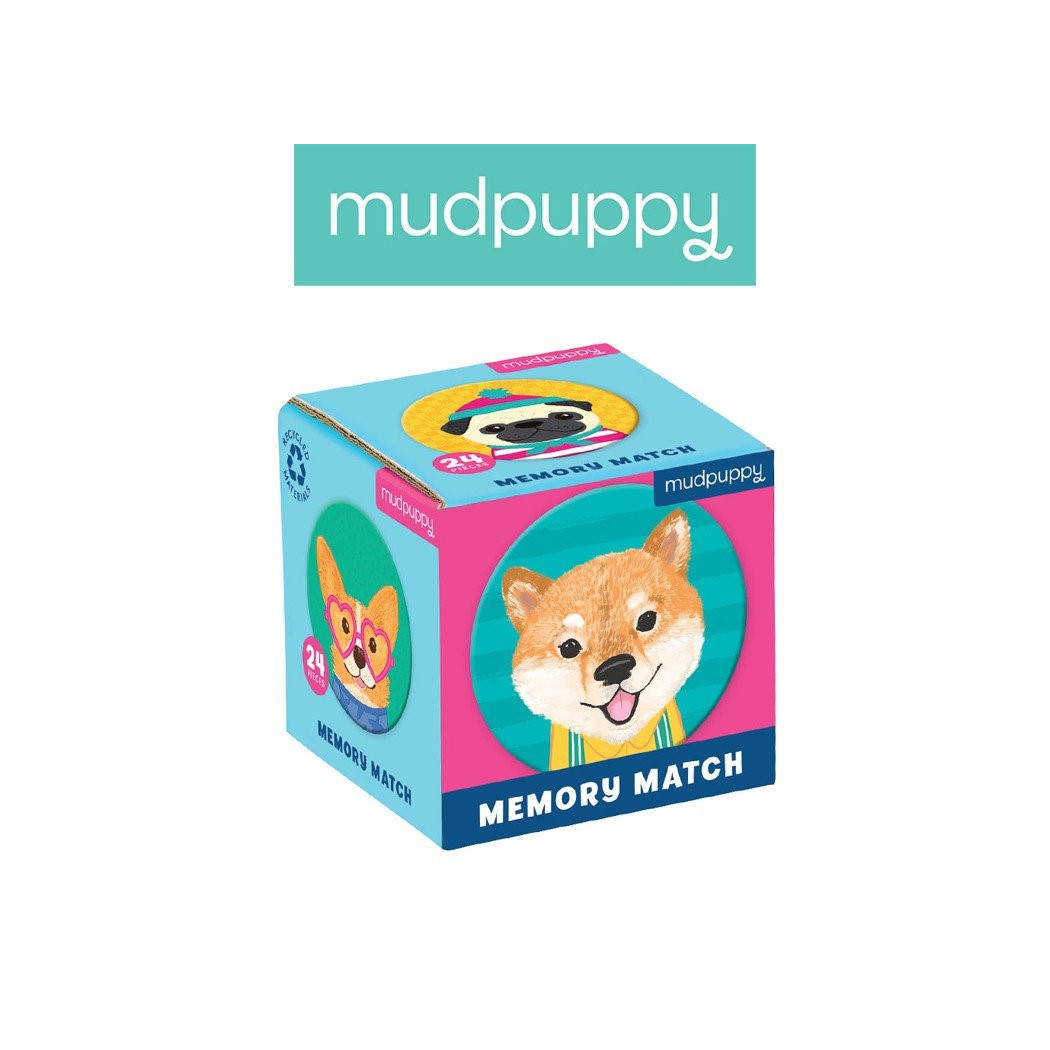 Psy - Memory - Gra Mini - Mudpuppy