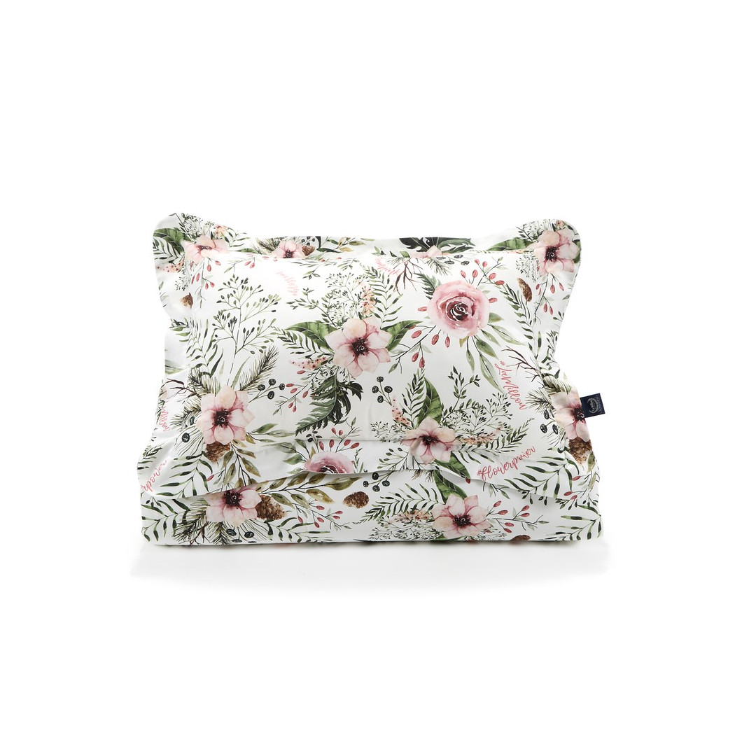 Komplet Pościeli XL - Wild Blossom & Forest Blossom - kołdra 150x200 poduszka 40x60 - La Millou