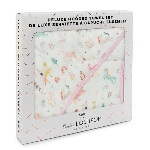 Ręcznik z Kapturkiem - Unicorn Dream - LouLou Lollipop