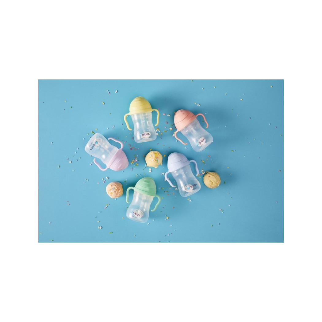 Bubblegum Innowacyjny Bidon ze Słomką Niekapek 240 ml- B.BOX