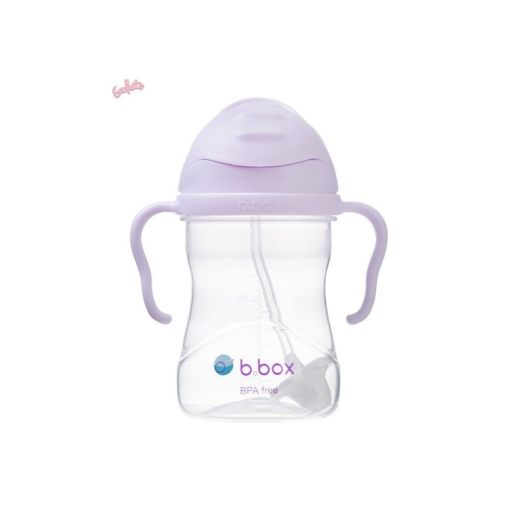 Boysenberry Innowacyjny Bidon ze Słomką Niekapek 240 ml- B.BOX