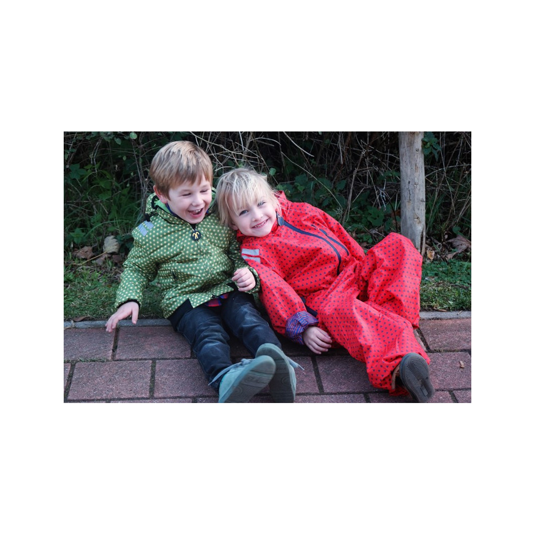 Rainsuit AirBMB 86-92 (12-18 msc ) - Ducksday - Kombinezon Przeciwdeszczowy Całoroczny