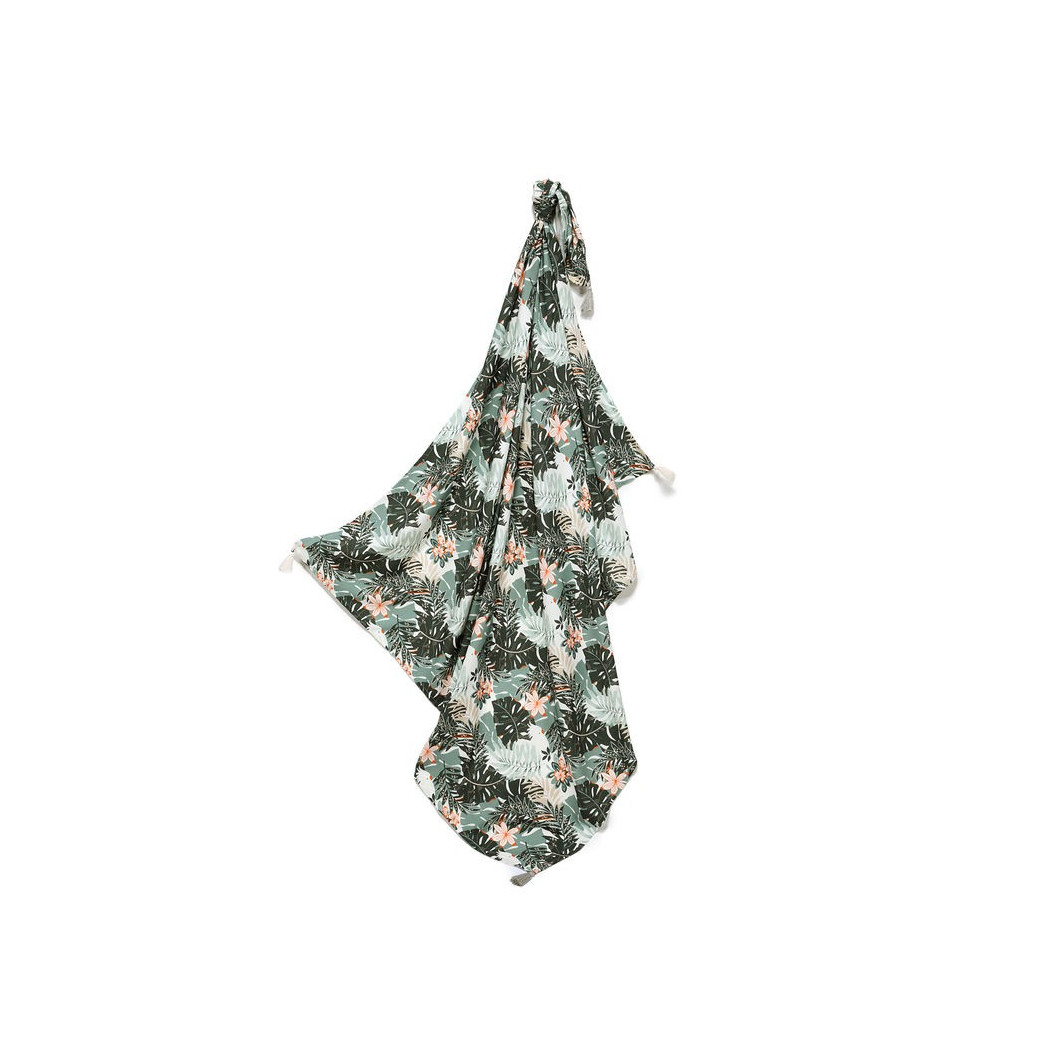 Bambusowy Otulacz - Papagayo - Mgiełka- La Millou - Bamboo Fringe 100x120cm