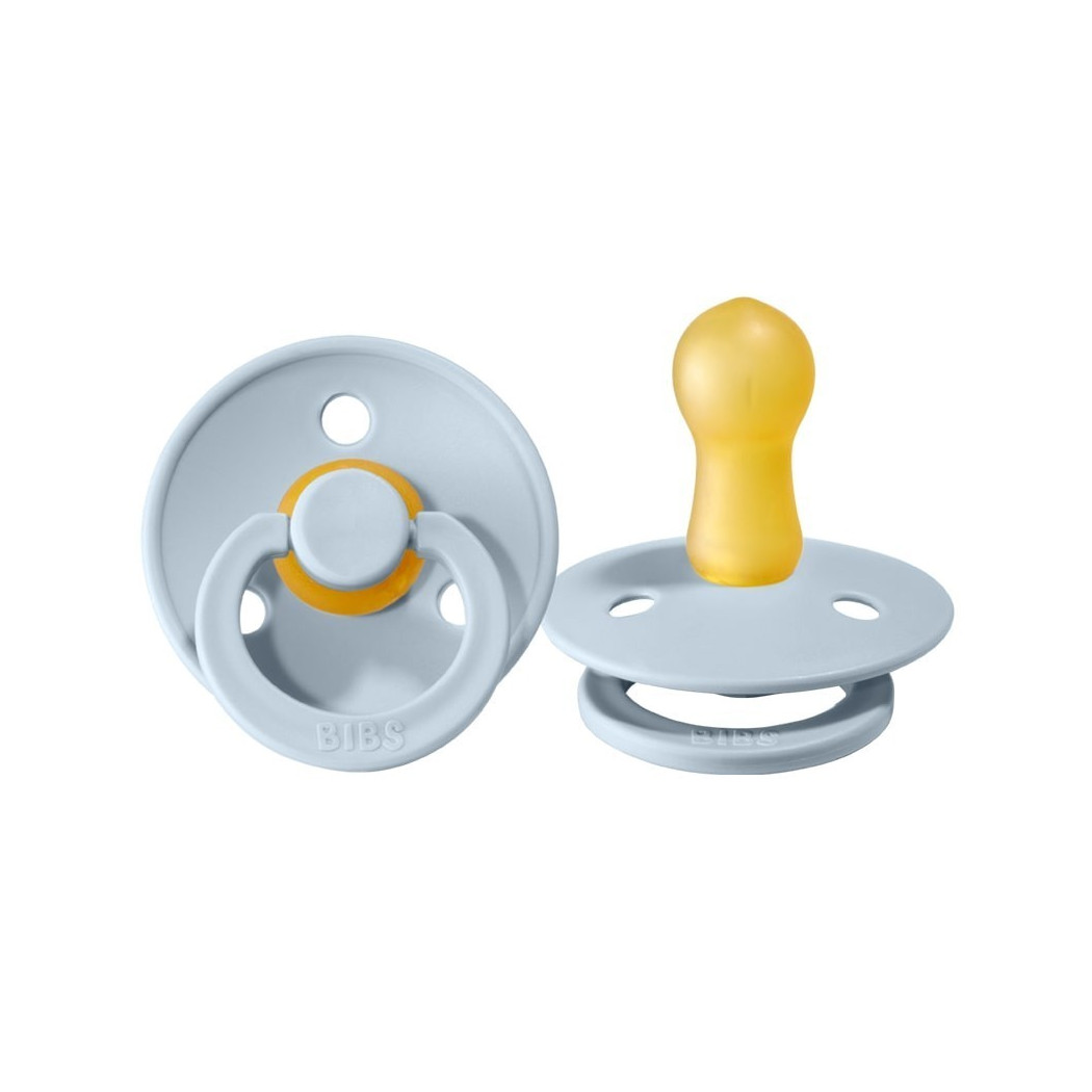 Baby Blue M Smoczek Uspokajający Kauczuk Hevea- Bibs