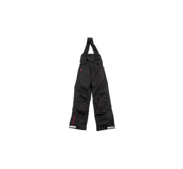 Winterpants with Braces - 104-110 - (4-5 lata) - Czarne - Spodnie Zimowe z Szelkami - Ducksday