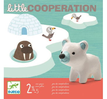 ZWIERZAKI NA ARKTYCE - Little cooperation - Gra - Djeco
