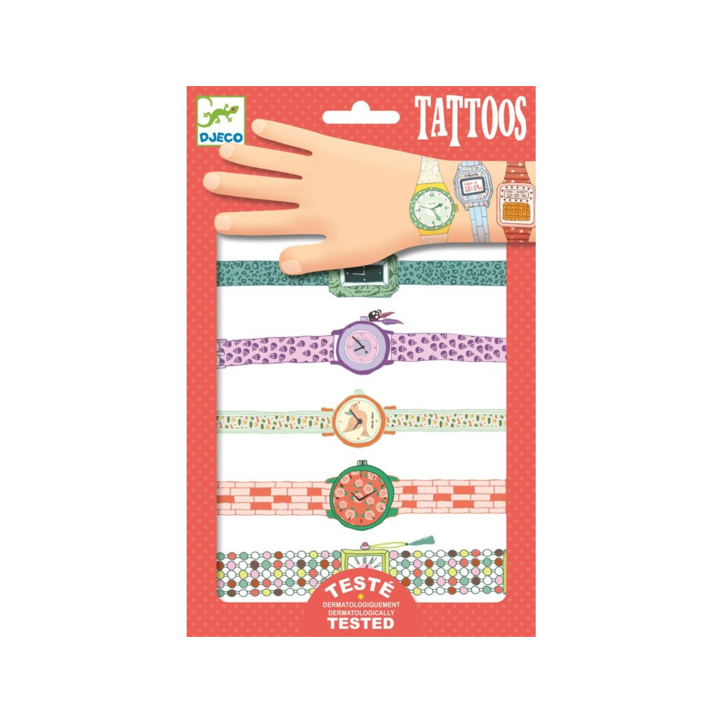 ZEGARKI WENDY - tatuaże metaliczne - Djeco