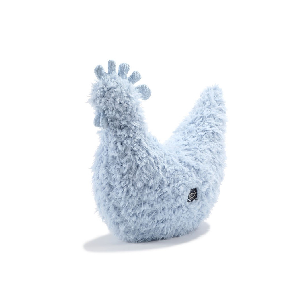 Powder Blue - Dzika Kura Babci Dany - Ozdobna Poduszka do Karmienia - La Millou