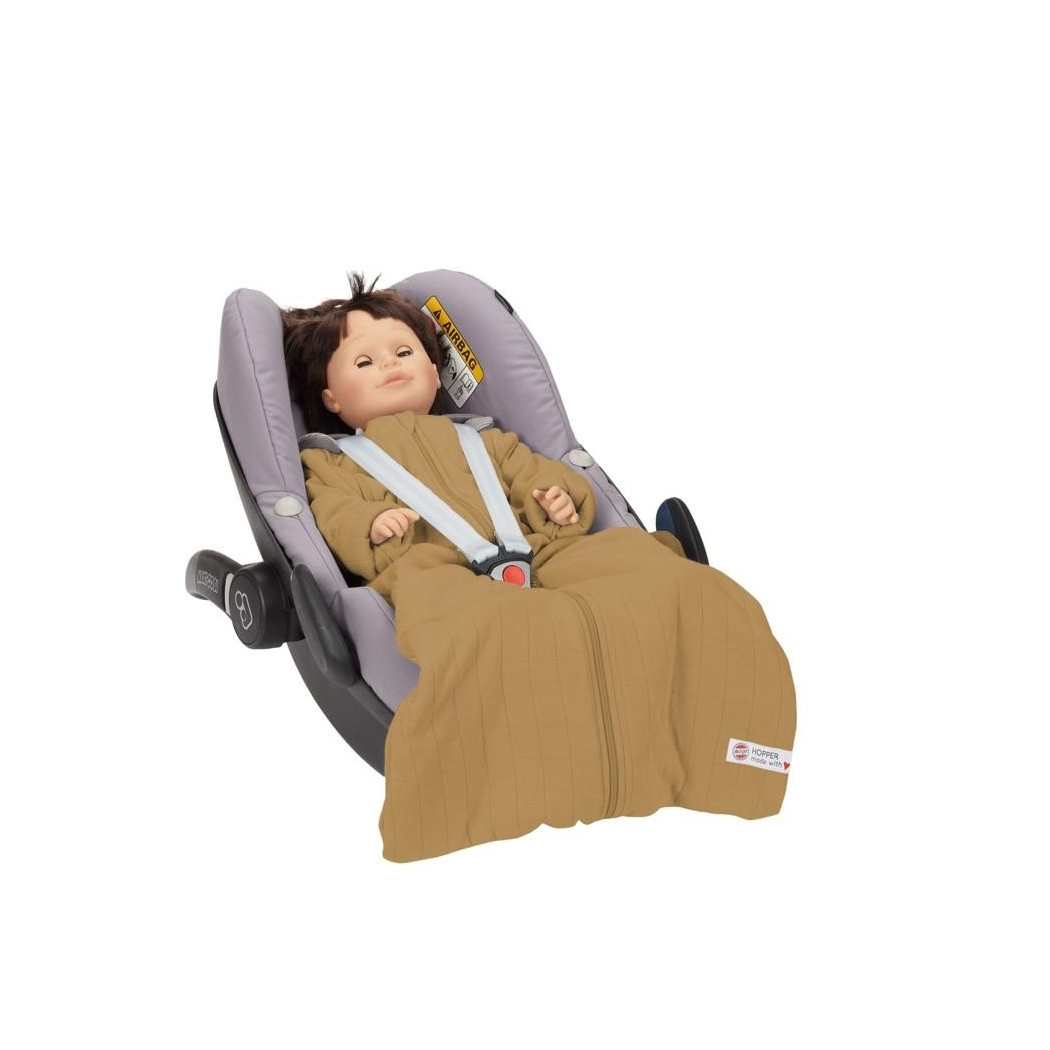 WYPRZEDAŻ Honey - Śpiworek z Rękawkami Solid Hopper - 68-80 - Lodger