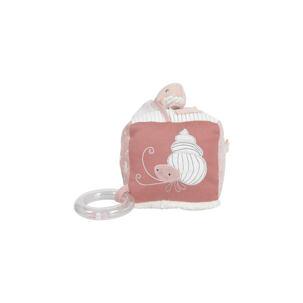 Różowa - Miękka Kostka Aktywizująca Ocean - Little Dutch