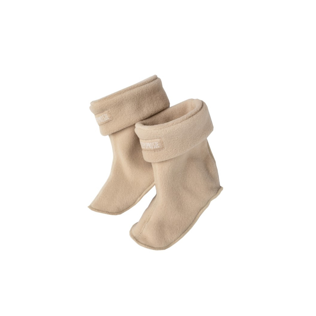 Beżowy- Ocieplacz Polarowy rozm. M - kaloszepoprosze Kalosze Poproszę