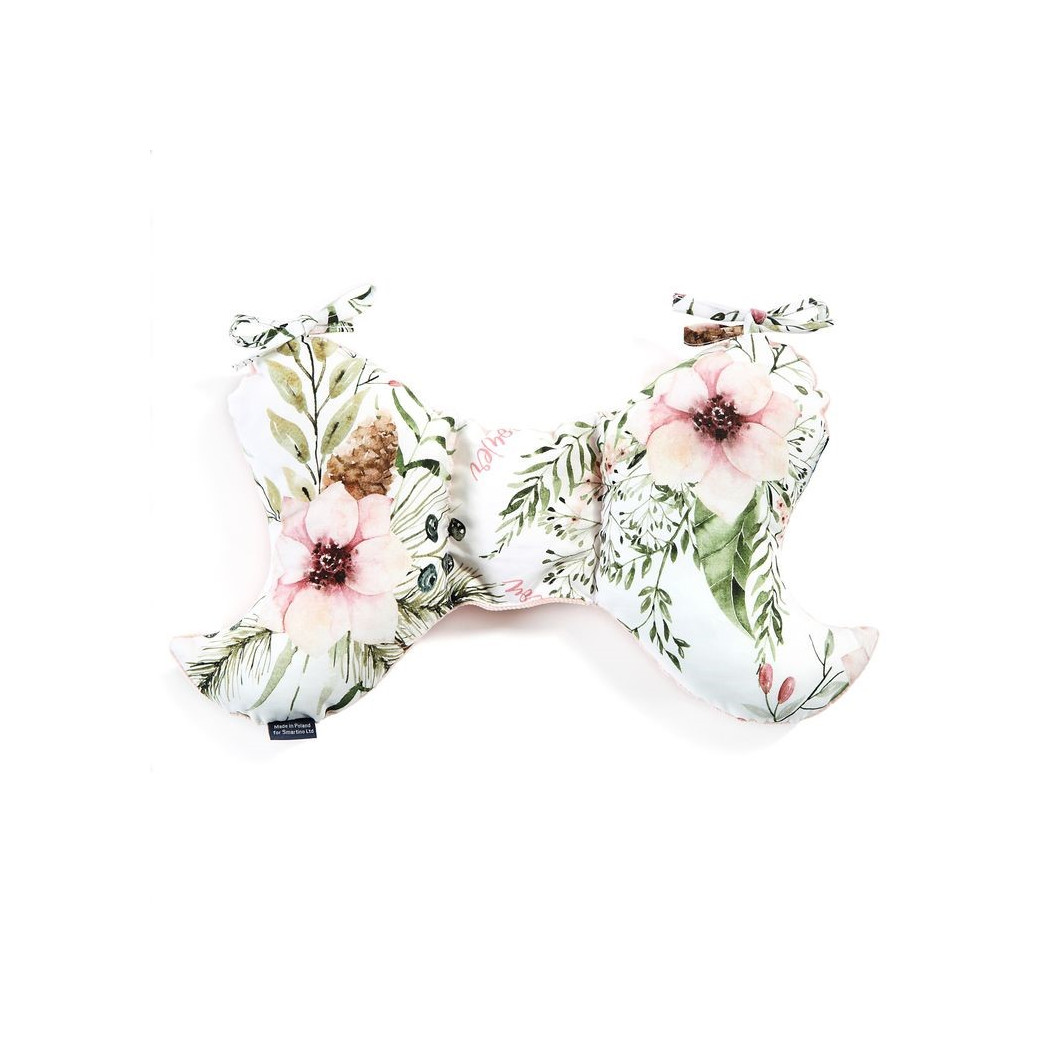 Angel's Wings - Wild Blossom & Powder Pink - La Millou - Poduszka Stabilizacyjna - Motylek