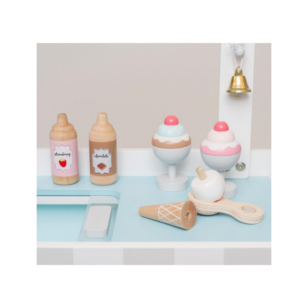 WYPRZEDAŻ Sklep Lodziarnia Duża Drewniana Zabawka - JaBaDaBaDo