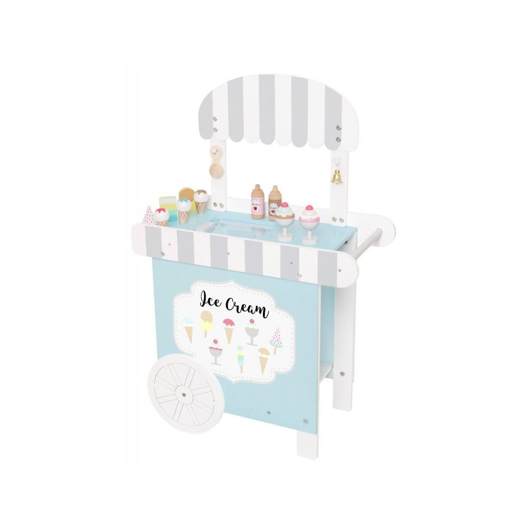 WYPRZEDAŻ Sklep Lodziarnia Duża Drewniana Zabawka - JaBaDaBaDo