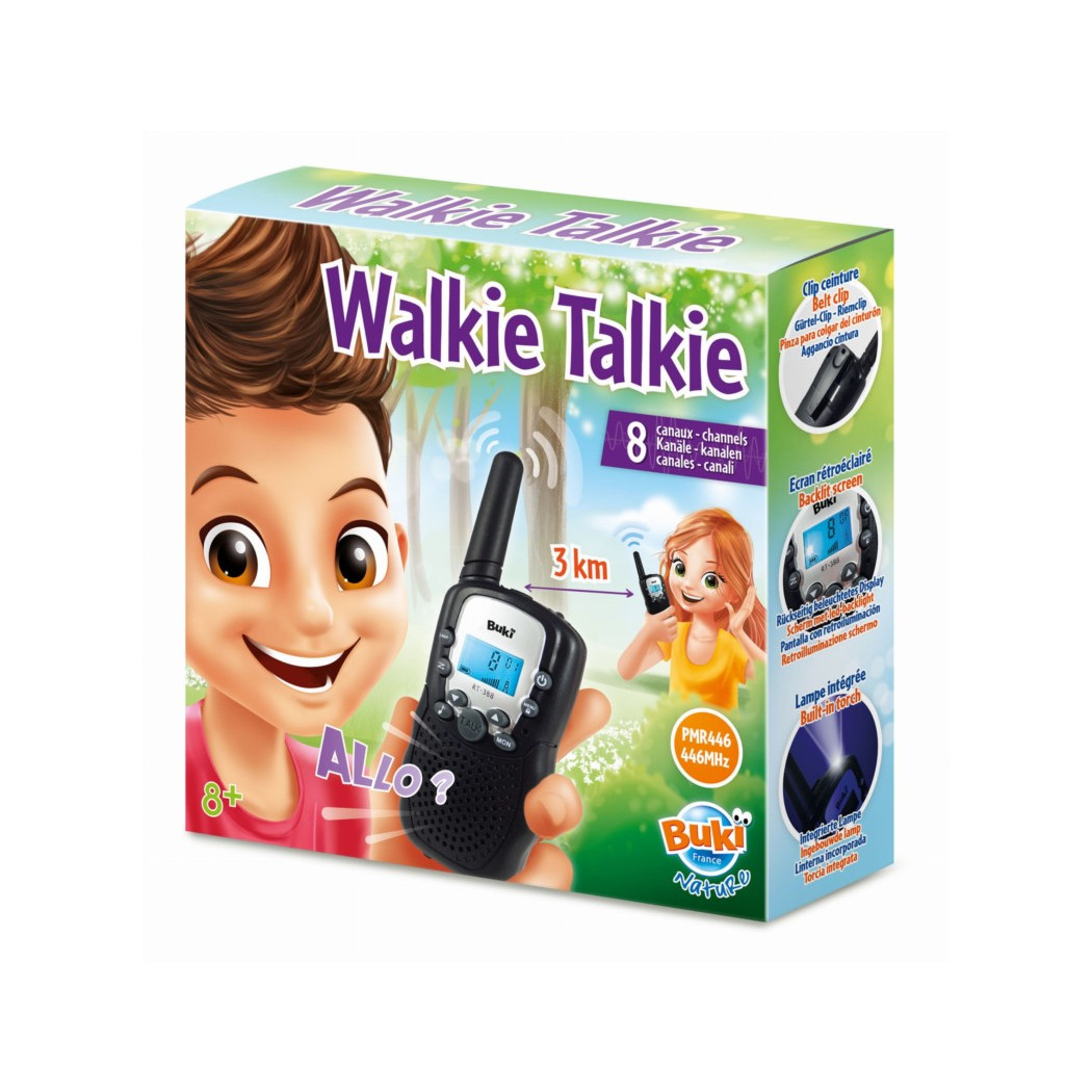 PROMOCJA WALKIE TALKIE Bezprzewodowe dla Dzieci - Zasięg 3 km - BUKI
