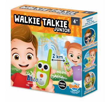 WALKIE TALKIE Junior - Zasięg 2 km - BUKI