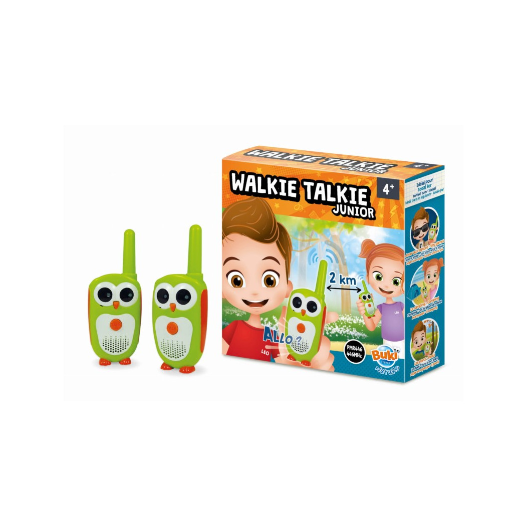 PROMOCJA WALKIE TALKIE Junior Bezprzewodowe dla Dzieci - Zasięg 2 km - BUKI