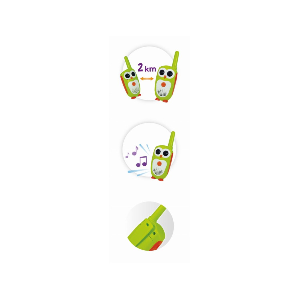 PROMOCJA WALKIE TALKIE Junior Bezprzewodowe dla Dzieci - Zasięg 2 km - BUKI