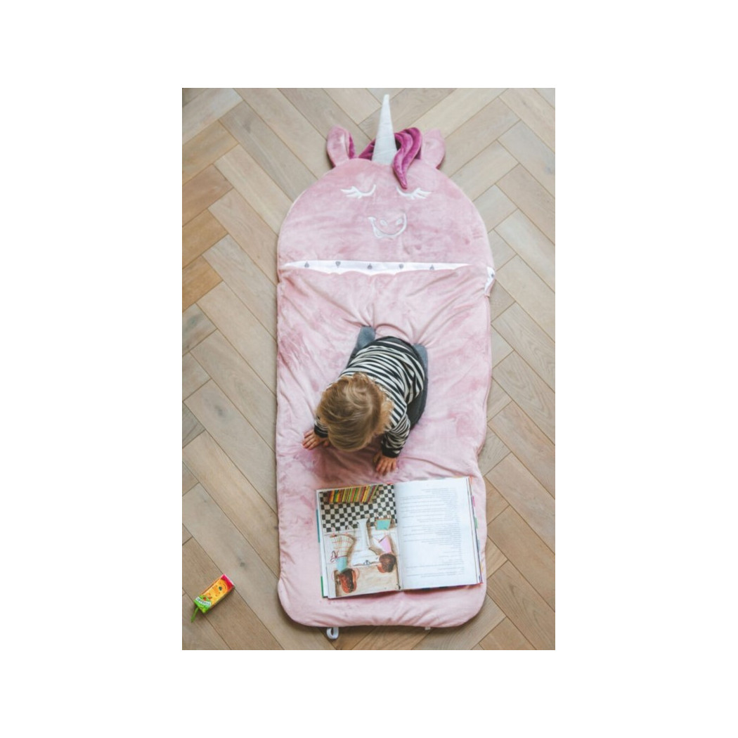 Śpiworek Sleepover M - Różowy Jednorożec - rozm. M - Vestom - Kidspace