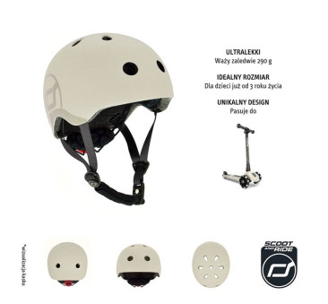 Ash - Kask Dla Dzieci 3+ - Scoot&Ride